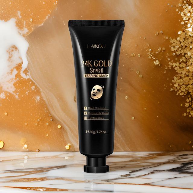 Gold Foil Snail Tear-Off Mask